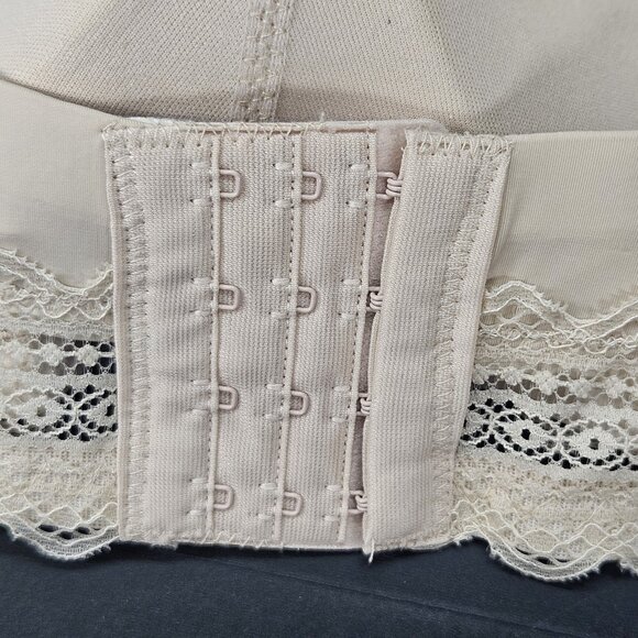 Rene Rofe Sz 36D Women Lingerie Nude Wireless Lightly Padded Contour/T-shirt Bra - Picture 5 of 9